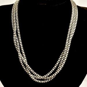 SILPADA Sterling Silver Popcorn Necklace N1108 NIB